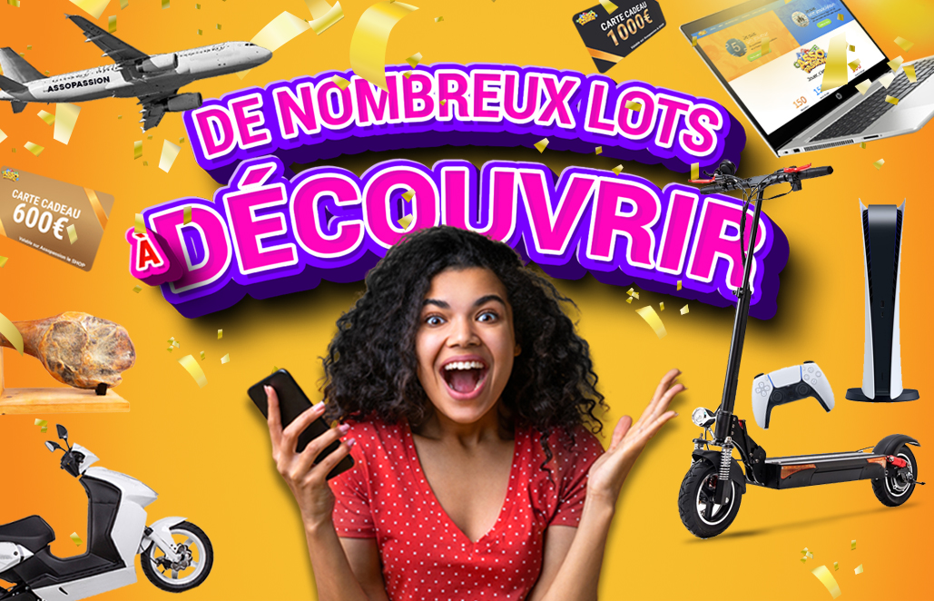 De nombreux lots à découvrir