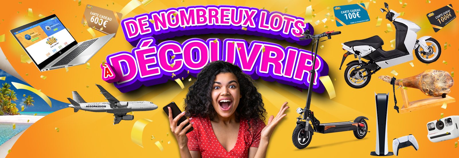 De nombreux lots à découvrir